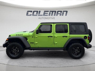 2025 Jeep Wrangler 4-Door Willys 4x4