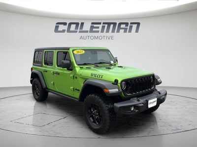 2025 Jeep Wrangler 4-Door Willys 4x4