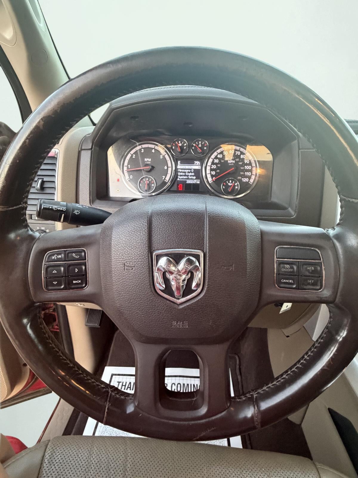 2012 RAM 1500 Laramie
